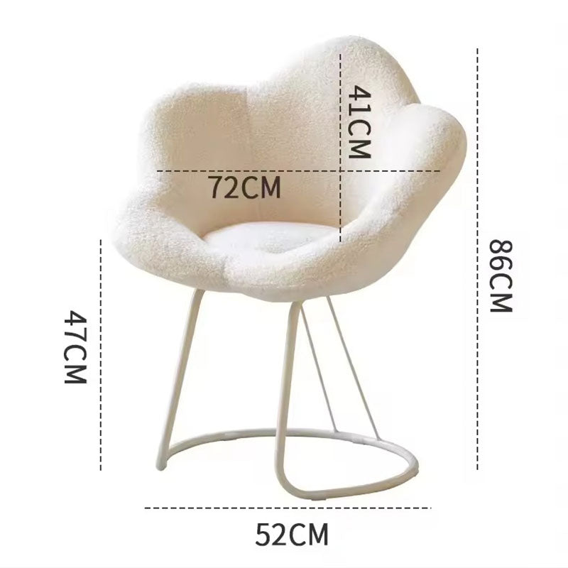 Modern Cloud-Inspired Bouclé Accent Chair - Cozy & Stylish Seating