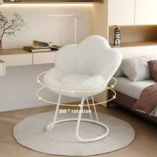 Modern Cloud-Inspired Bouclé Accent Chair - Cozy & Stylish Seating
